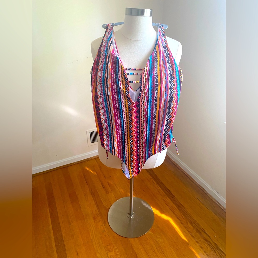 Multi-colored Swimsuits for All One piece bathing suit